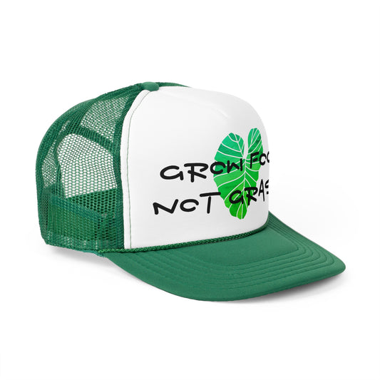 GROW FOOD NOT GRASS TRUCKER