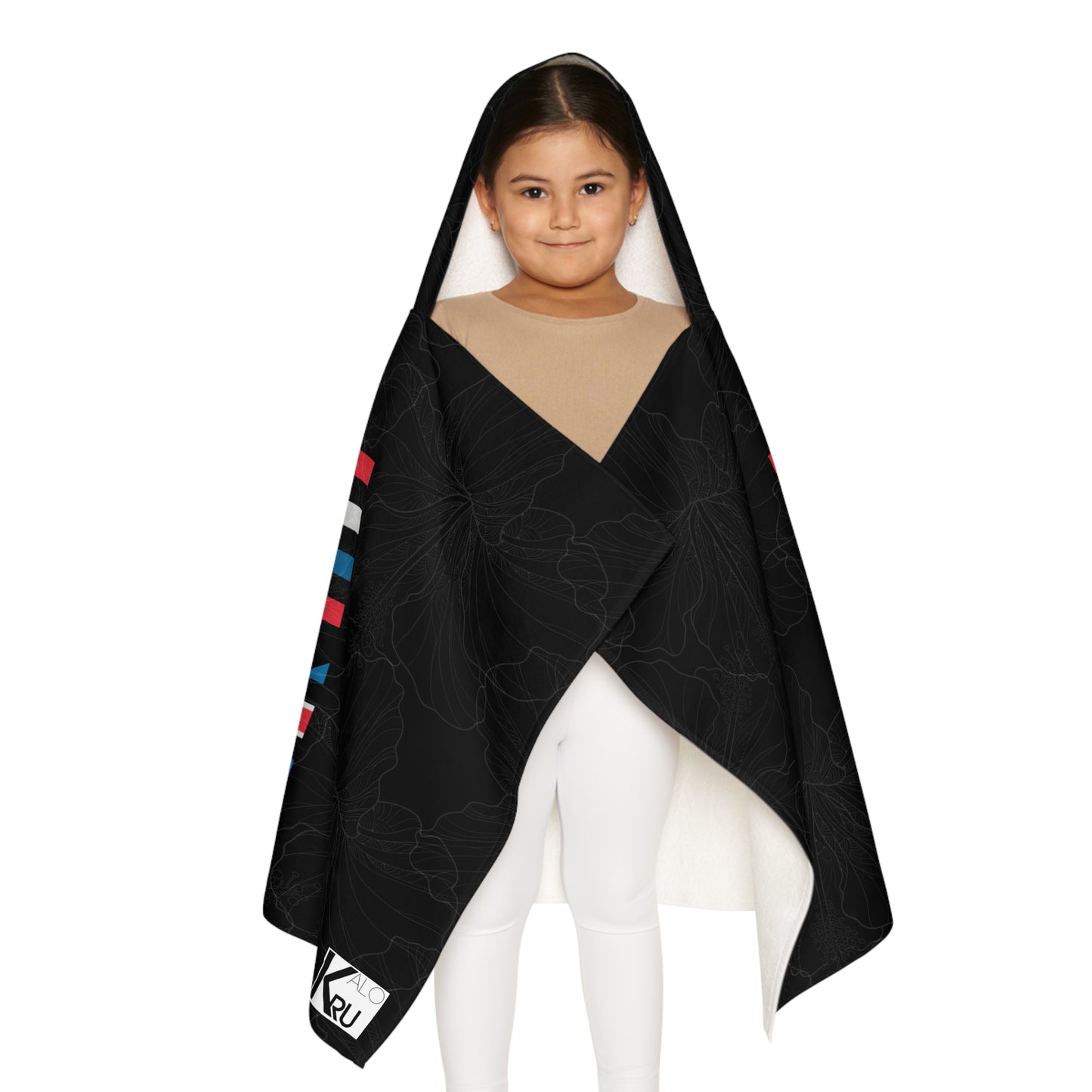 ILLEGALLY OCCUPIED KEIKI Hooded Towel