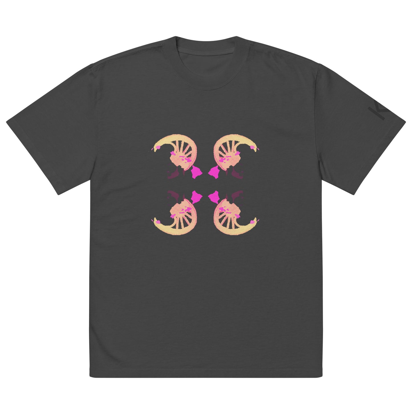 KAMEHAMEHA ʻEKAHI Oversized faded t-shirt