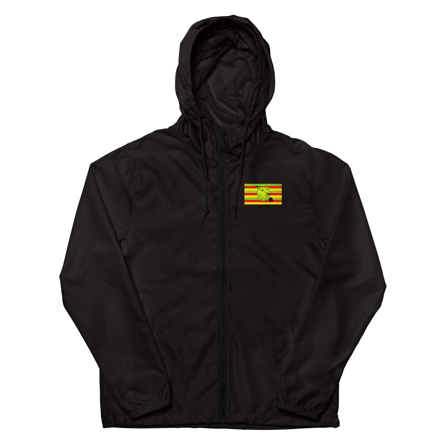 Unisex lightweight zip up windbreaker