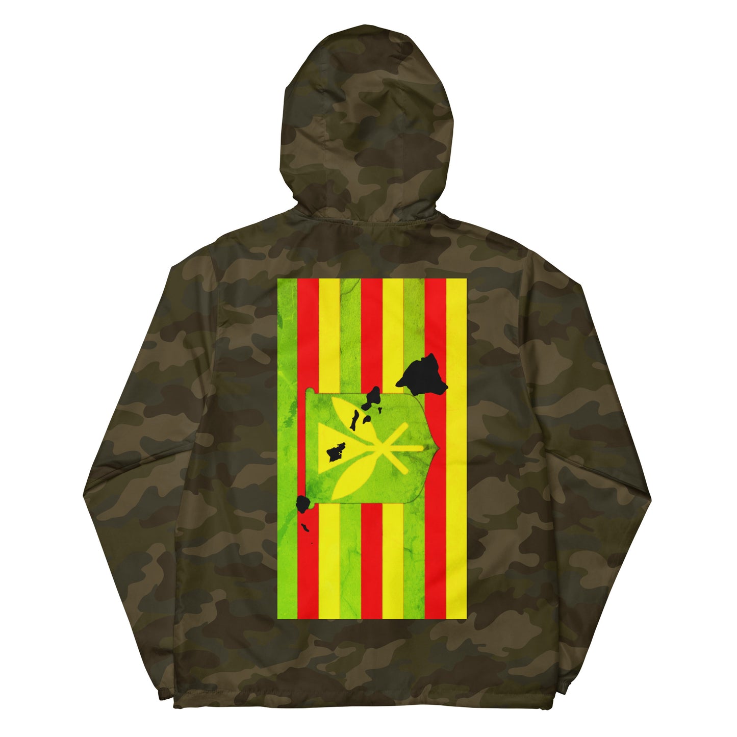 Unisex lightweight zip up windbreaker