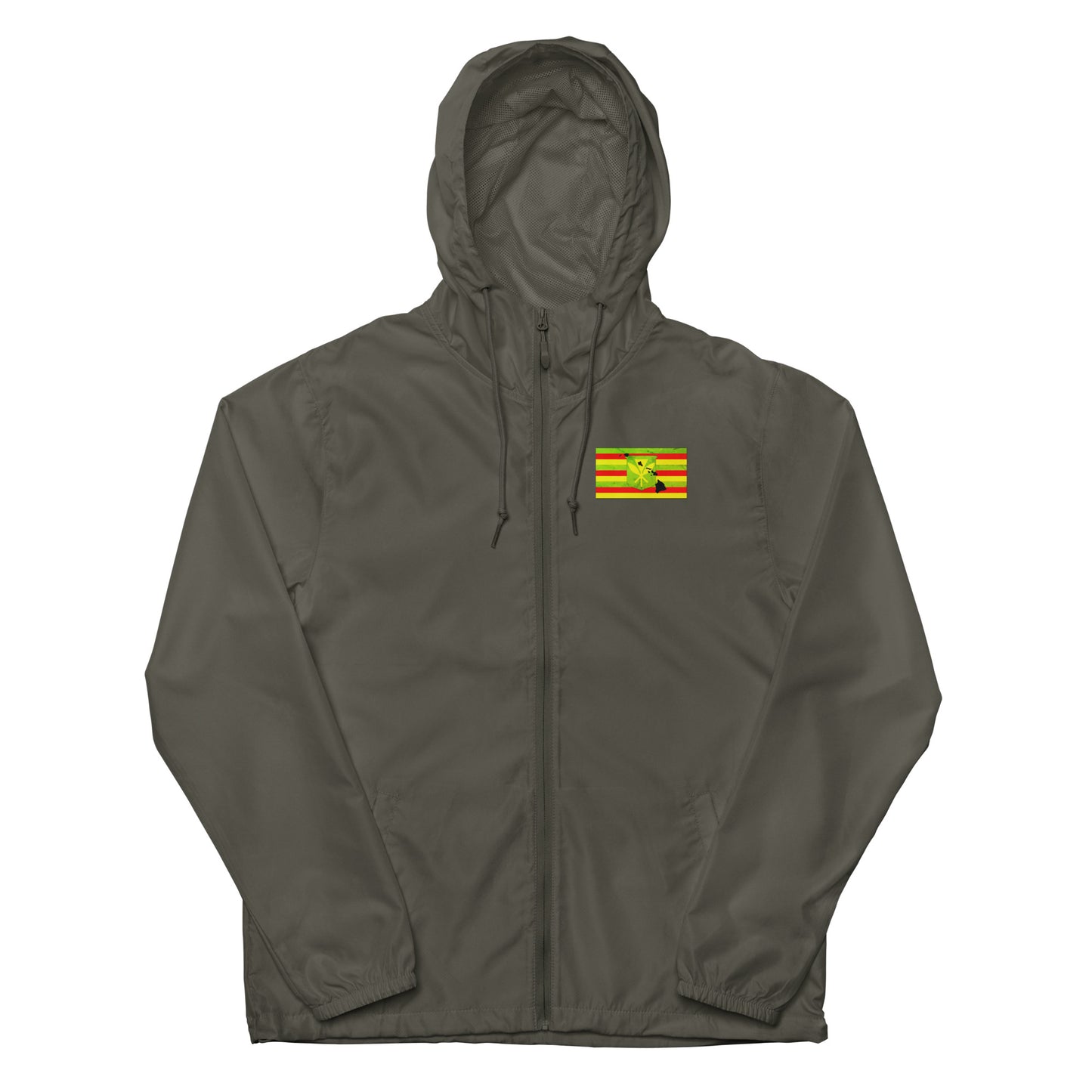 Unisex lightweight zip up windbreaker