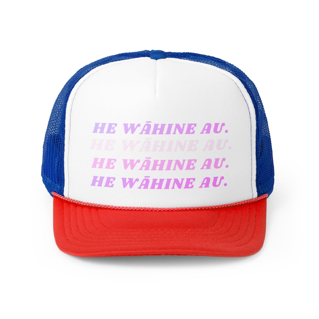 HE WĀHINE AU. TRUCKER
