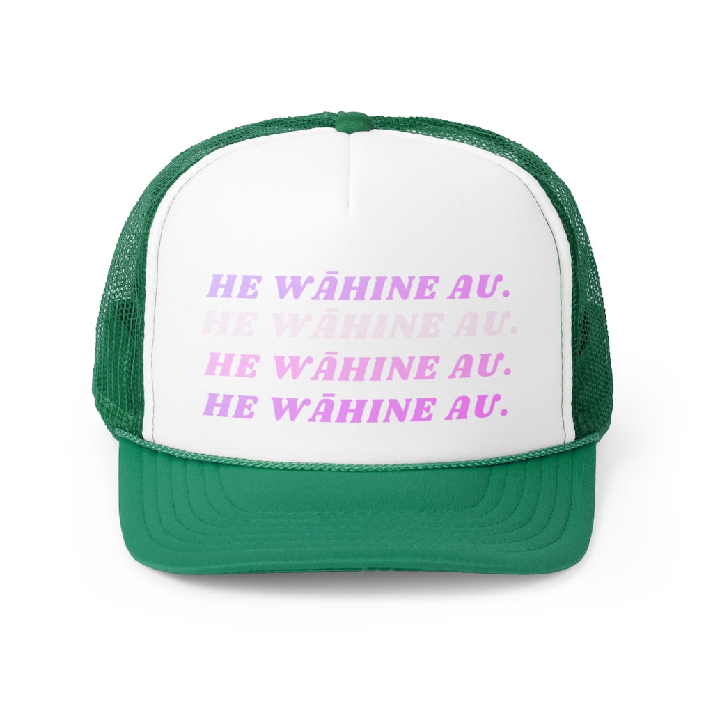 HE WĀHINE AU. TRUCKER