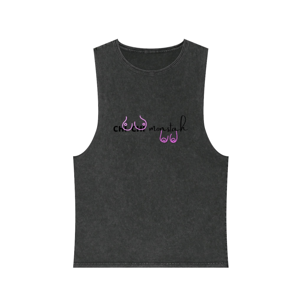 CHI CHI MONSTAH Stonewash Tank Top