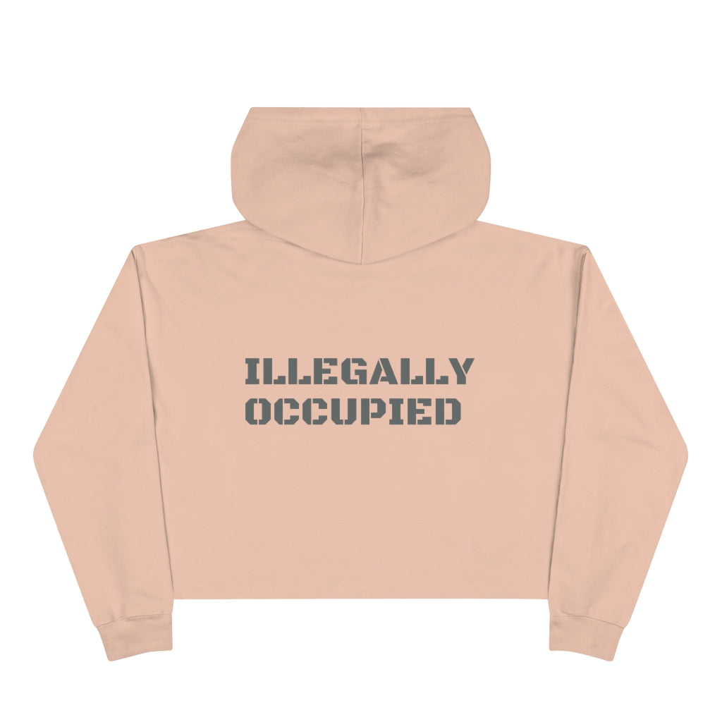 COLORBLOCK LILIʻUOKALANI Crop Hoodie