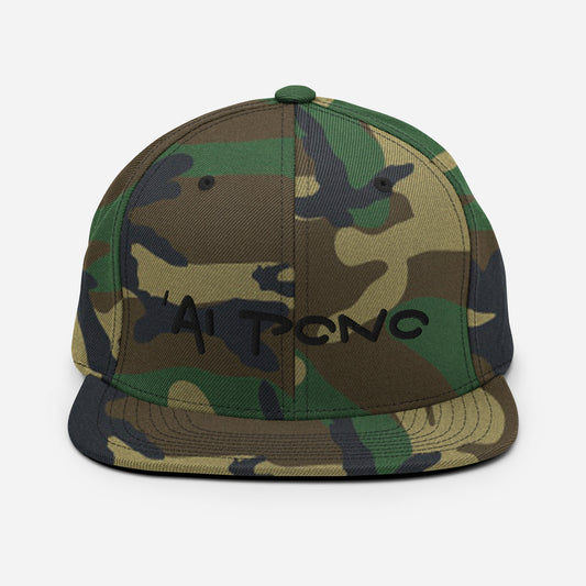 ʻAI PONO Embroidered Snapback Hat