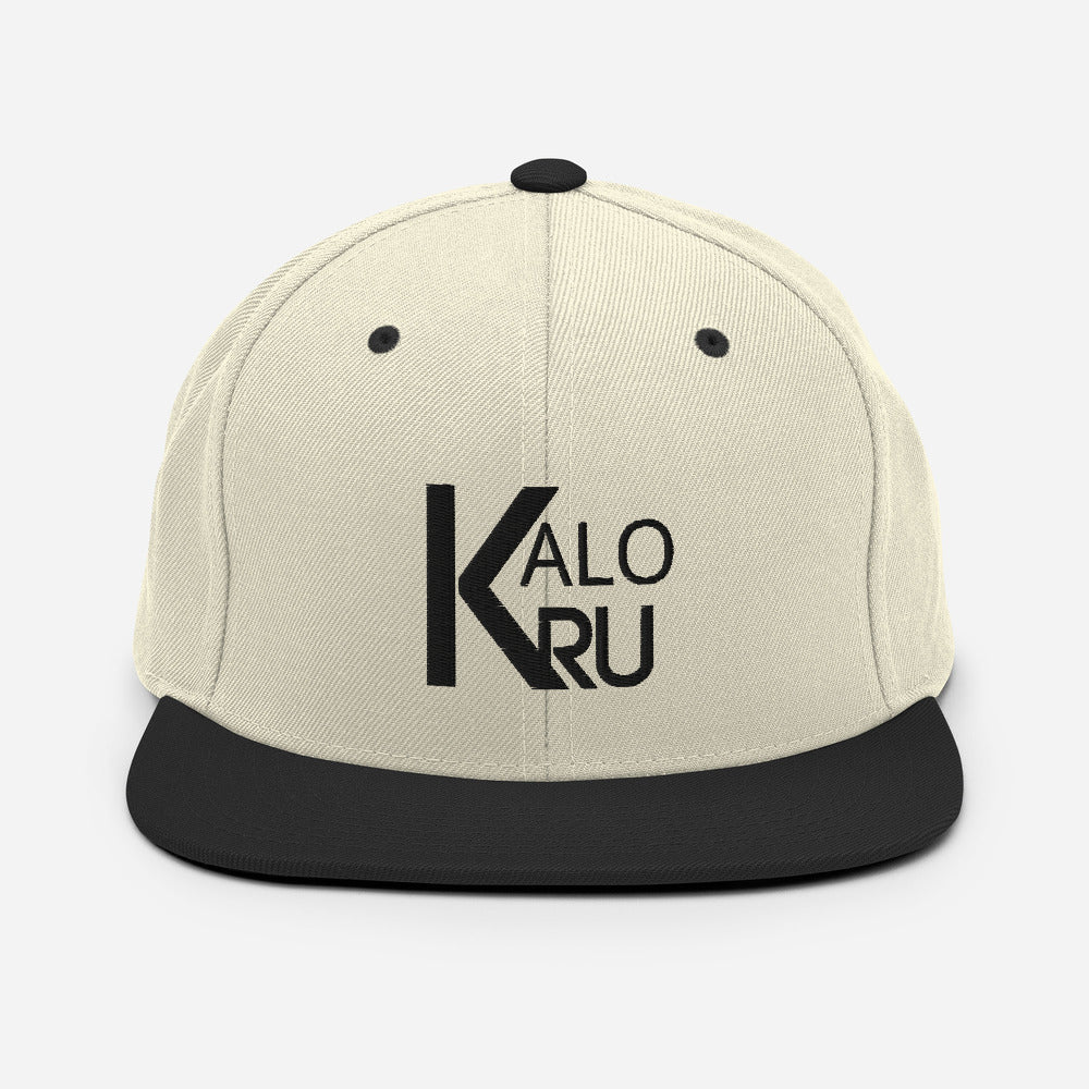 KALO KRU Embroidered Snapback Hat