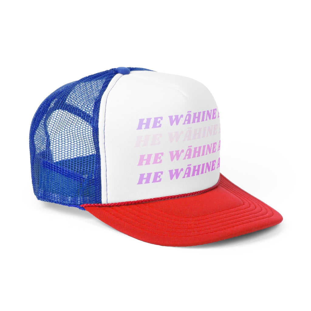 HE WĀHINE AU. TRUCKER
