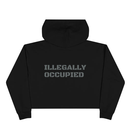 COLORBLOCK LILIʻUOKALANI Crop Hoodie