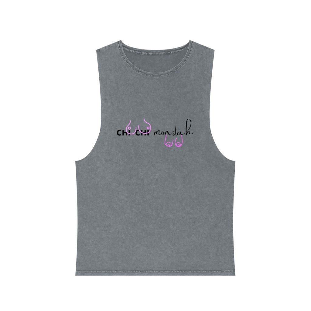 CHI CHI MONSTAH Stonewash Tank Top