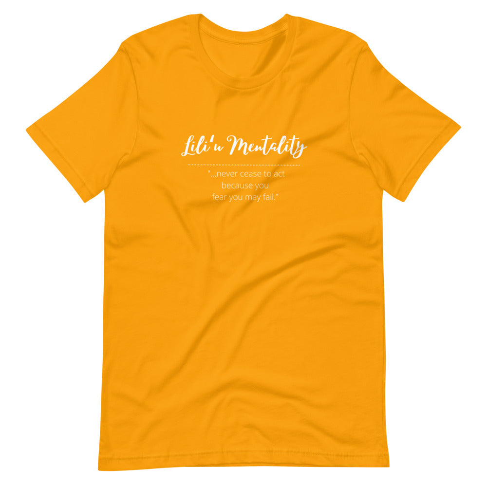 Liliʻu Mentality Short-sleeve unisex t-shirt