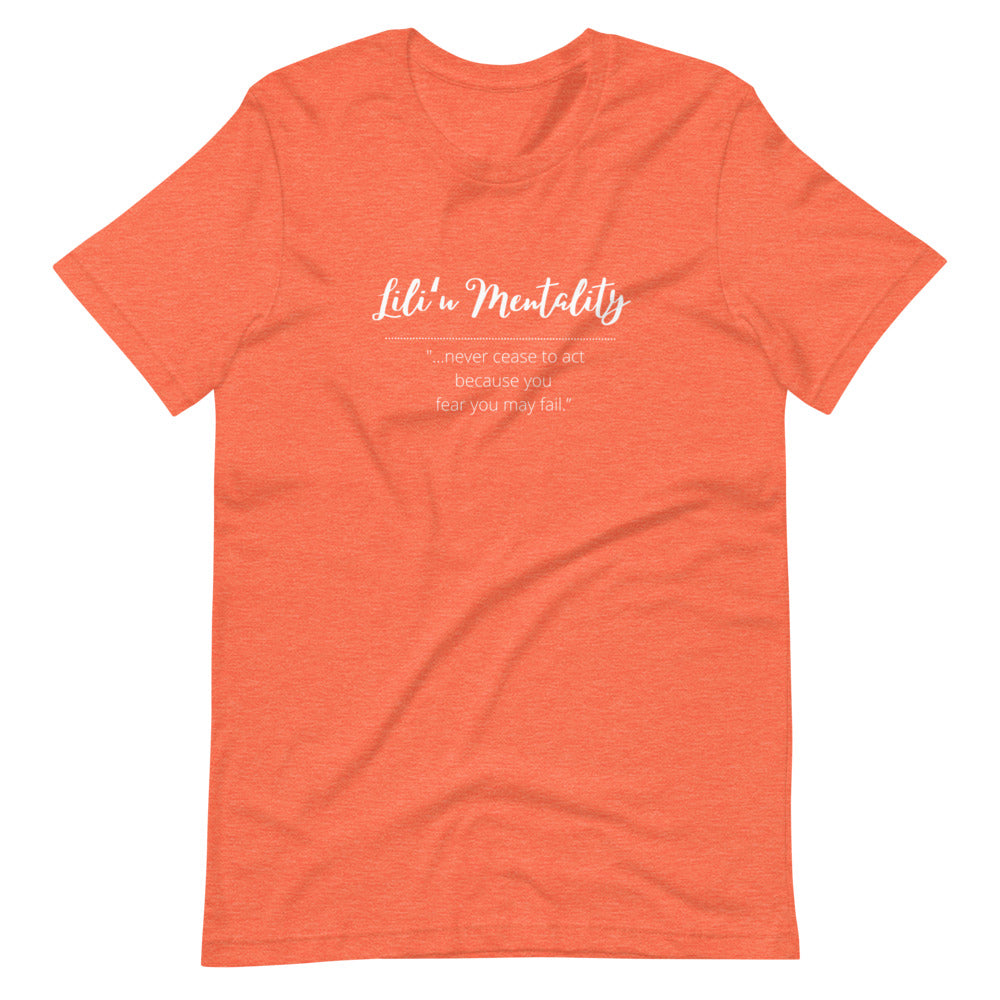 Liliʻu Mentality Short-sleeve unisex t-shirt