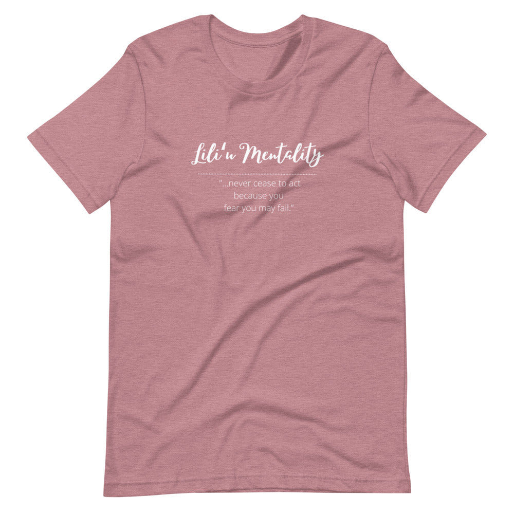 Liliʻu Mentality Short-sleeve unisex t-shirt