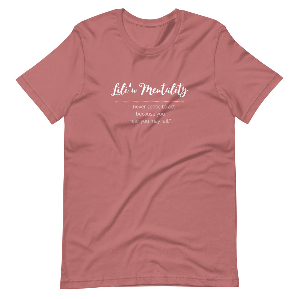 Liliʻu Mentality Short-sleeve unisex t-shirt