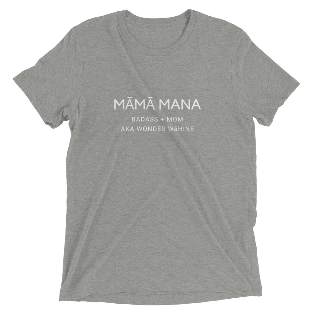 MĀMĀ MANA AKA WONDER WĀHINE Short sleeve t-shirt