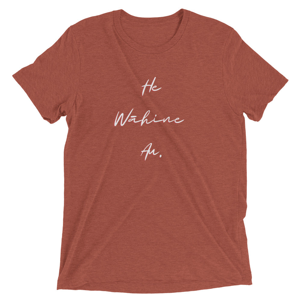 HE WĀHINE AU. Short sleeve t-shirt