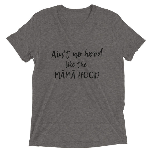 MĀMĀHOOD in BLK TEXT Short sleeve t-shirt