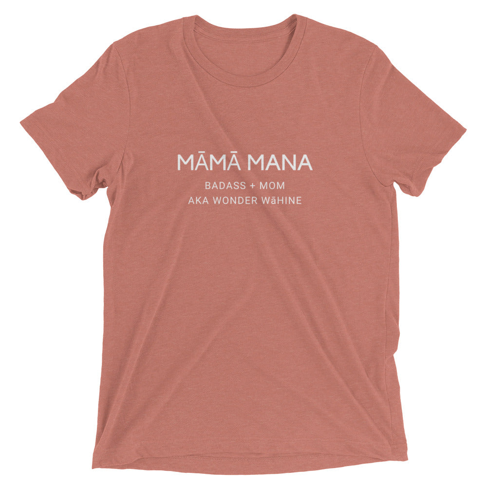 MĀMĀ MANA AKA WONDER WĀHINE Short sleeve t-shirt