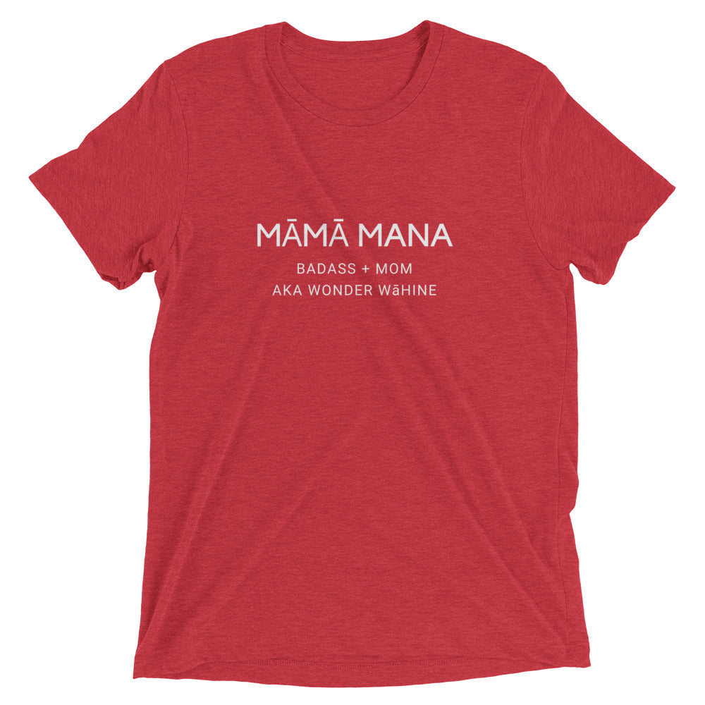 MĀMĀ MANA AKA WONDER WĀHINE Short sleeve t-shirt