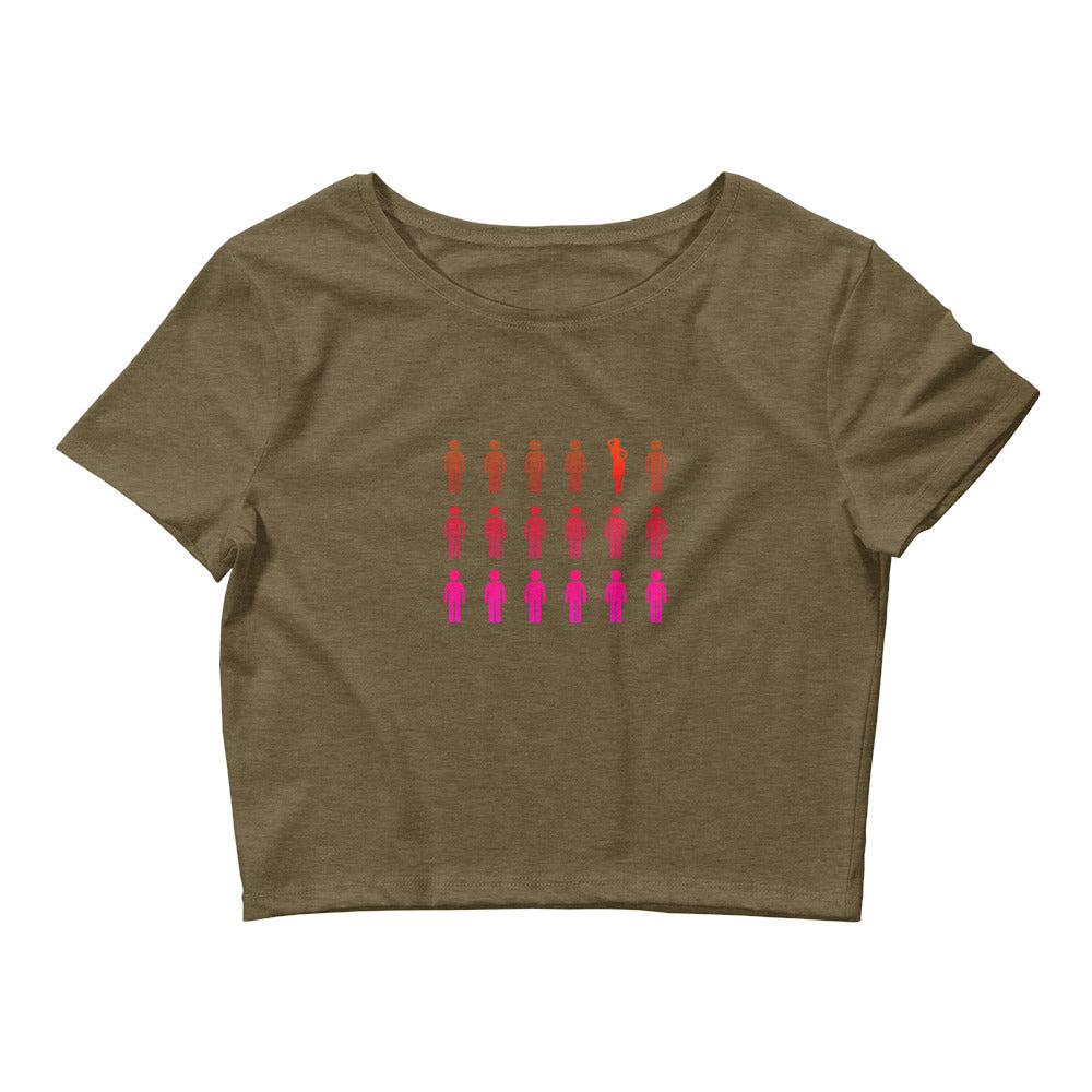 YOUR MOM VS HI MĀMĀ Women’s Crop Tee