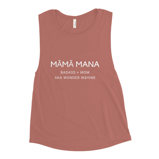 MĀMĀ MANA Muscle Tank