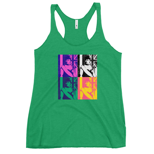COLOR BLOCK LILIʻU Women's Racerback Tank