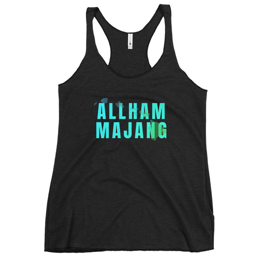 ALL HAMMAJANG WĀHINE Racerback Tank