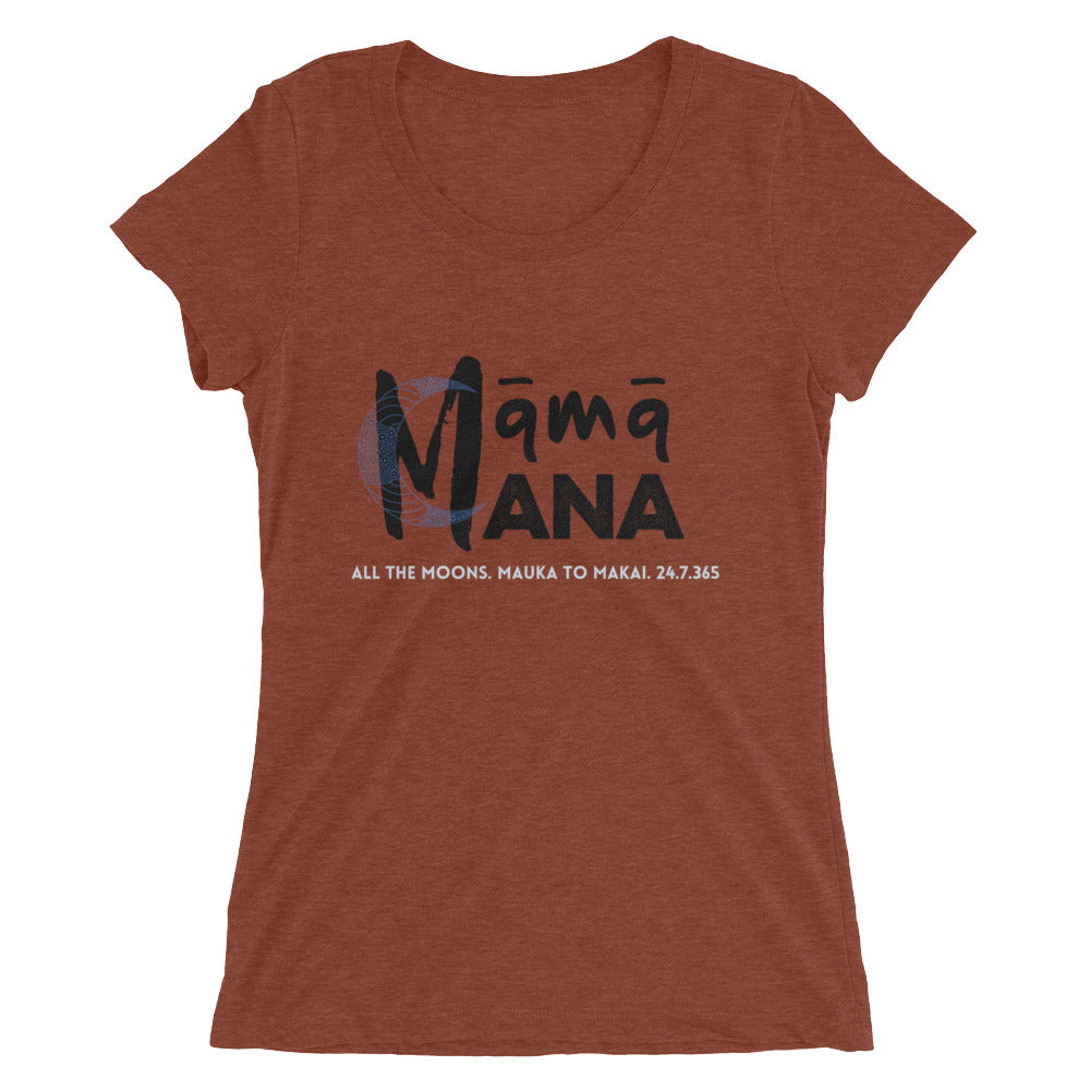 MĀMĀ MANA "all the moons" short sleeve t-shirt