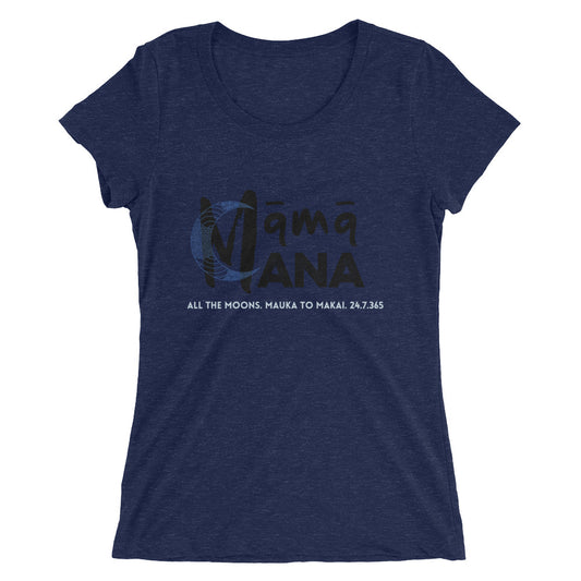 MĀMĀ MANA "all the moons" short sleeve t-shirt