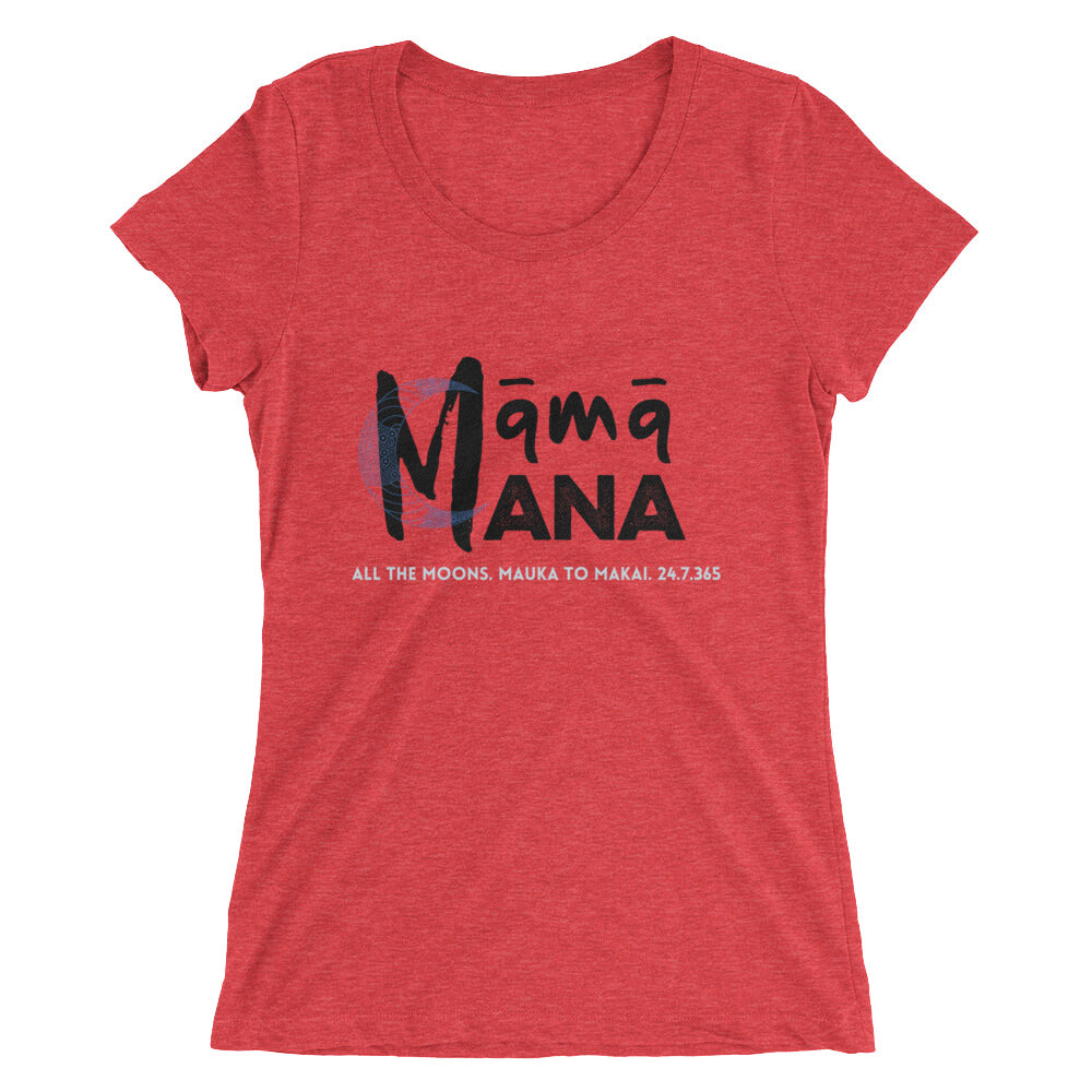 MĀMĀ MANA "all the moons" short sleeve t-shirt