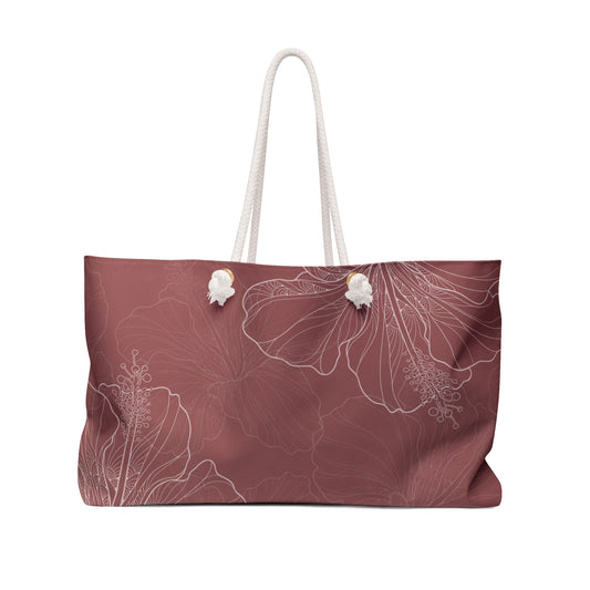 Weekender Bag in Terracotta