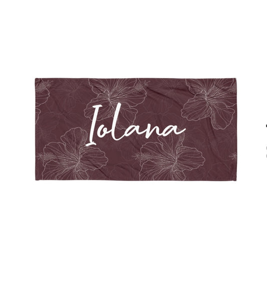 Personalized Beach Towel