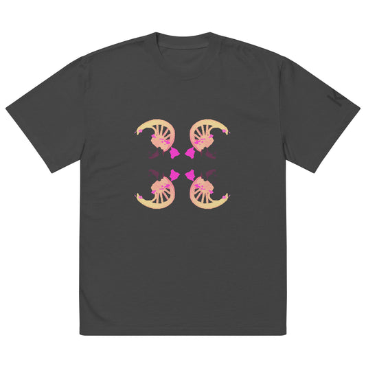 KAMEHAMEHA ʻEKAHI Oversized faded t-shirt