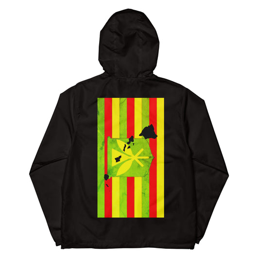 Unisex lightweight zip up windbreaker