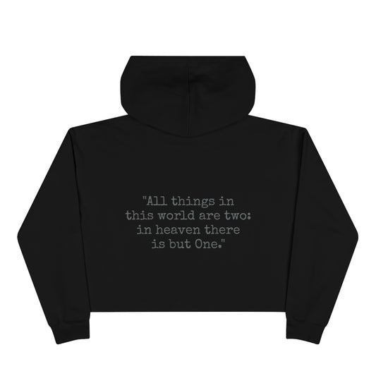 Queen Liliʻuokalani Crop Hoodie