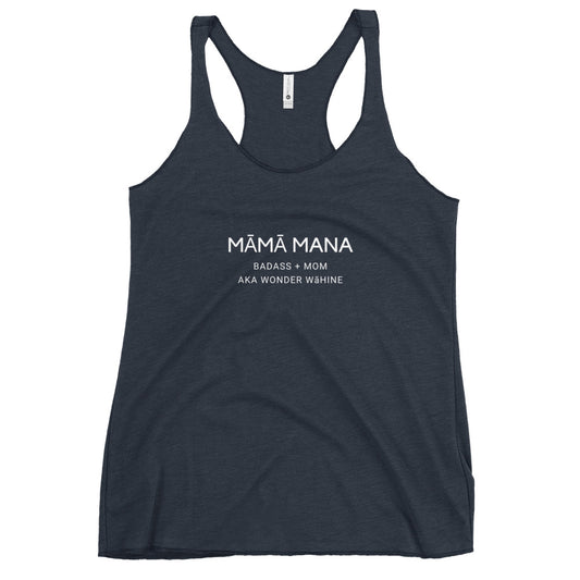 AKA WONDER WĀHINE Women's Racerback Tank